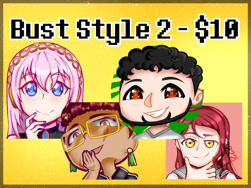 Bust Style 2 Bust Style 2